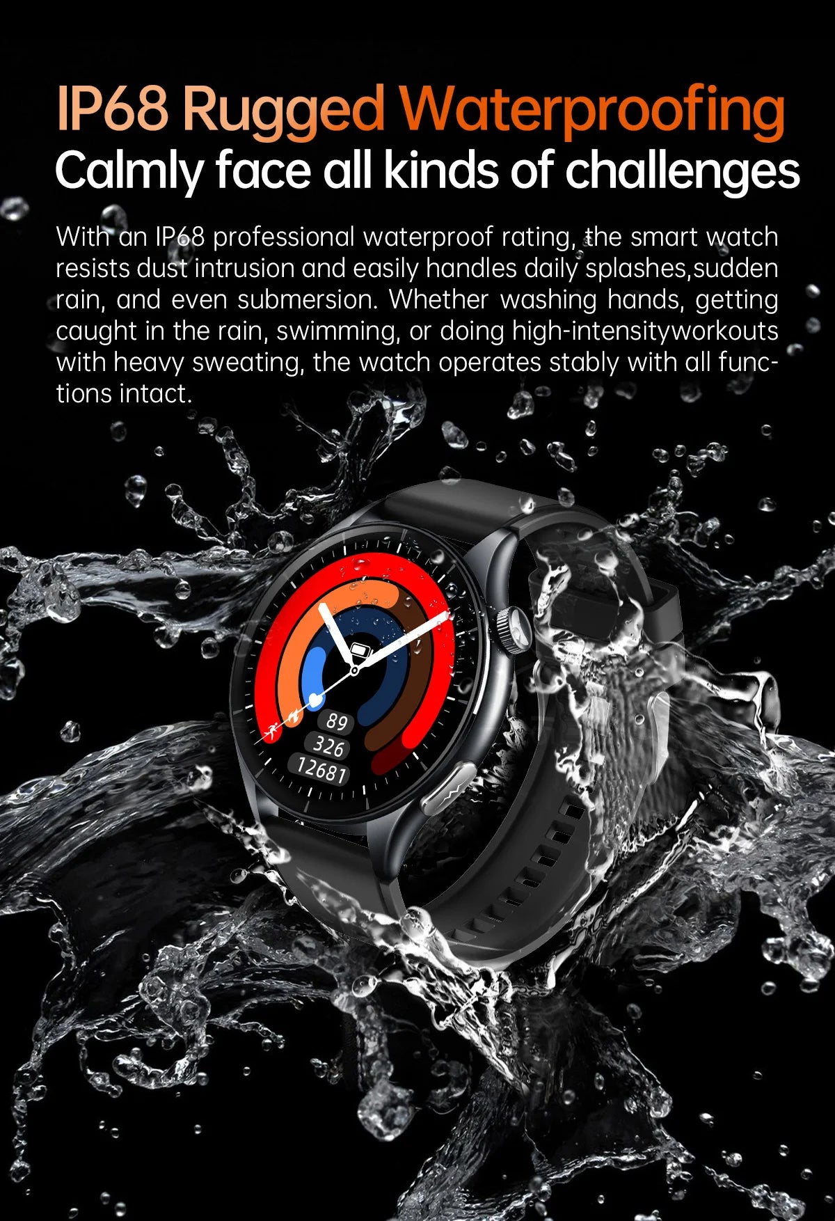 2025 New Health Care ECG+HRV+NFC SmartWatch Body Analysis Uric Acid Blood lipids Heart Rate Blood pressure Monitoring Smartwatch