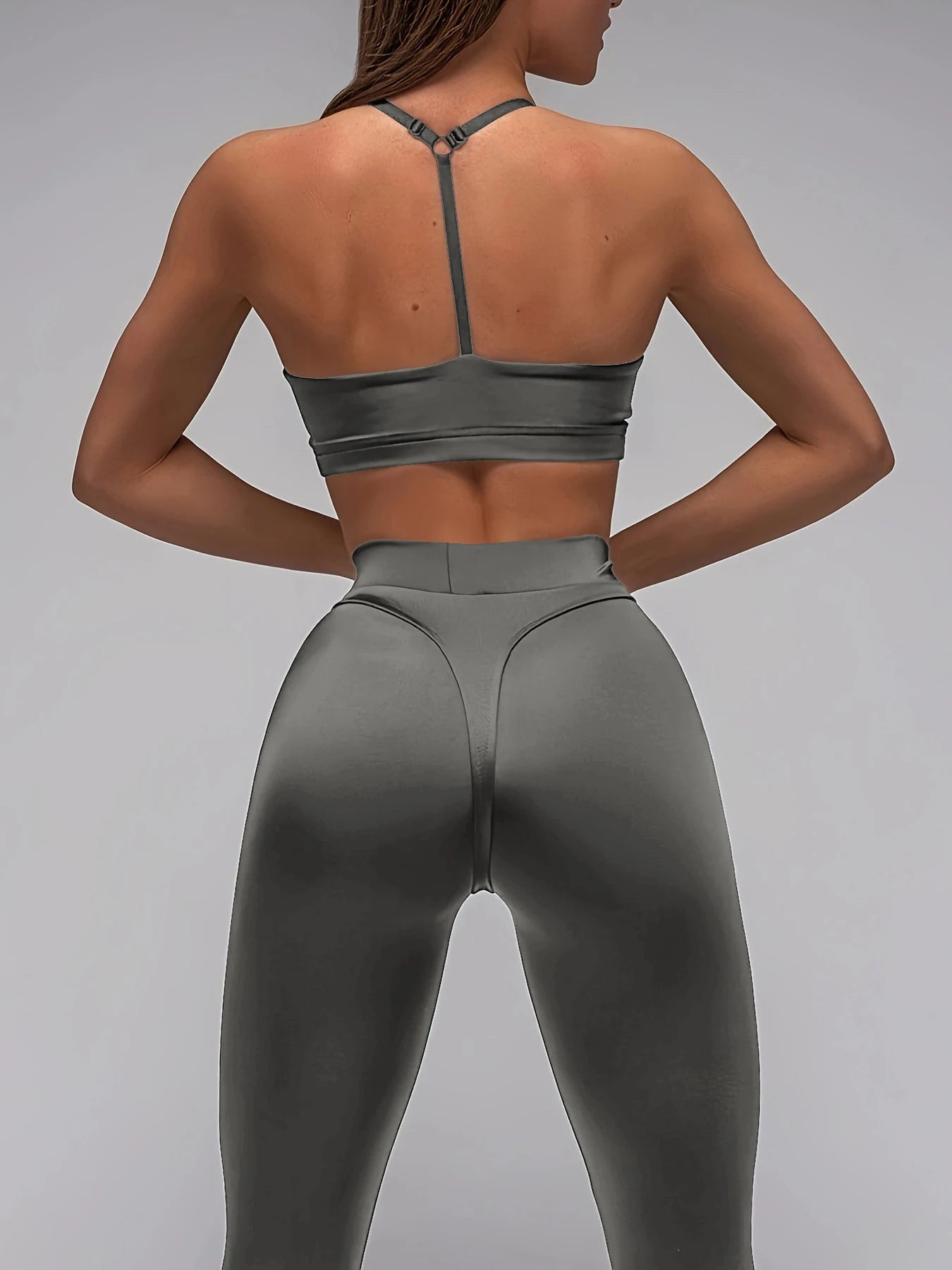 2024 Black Sexy High Waist Scrunch Butt Yoga Leggings Thick Workout Butt Lifting Plus Size Tights Yoga Pants For Women