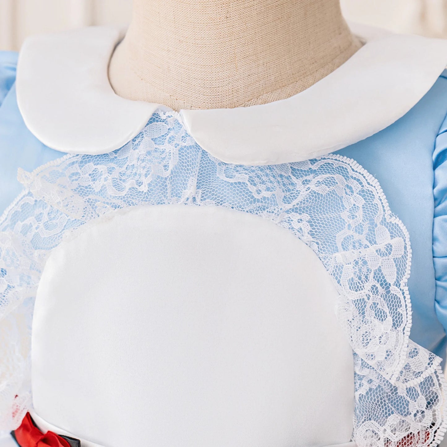 Baby Alice Maid Lolita Girl Party Costume Wonderland Alice Halloween Kids Clothing Carnival Bow 1st Birthday Princess Prom Dress