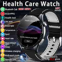2025 New Health Care ECG+HRV+NFC SmartWatch Body Analysis Uric Acid Blood lipids Heart Rate Blood pressure Monitoring Smartwatch