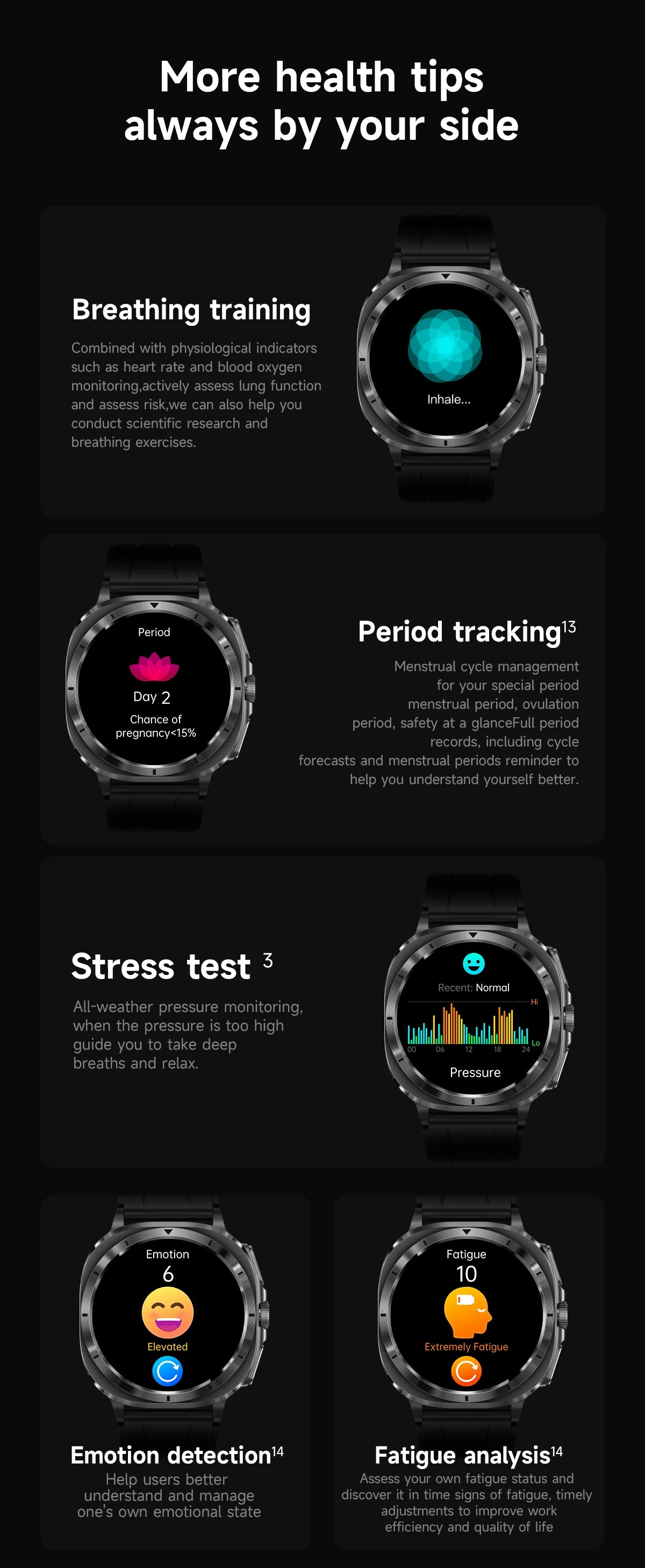 2025 New For XIAOMI Health Watch Uric Acid Blood Pressure Blood oxygen Body Analysis Body Fat SmartWatch ECG+PPG Clock Women Men