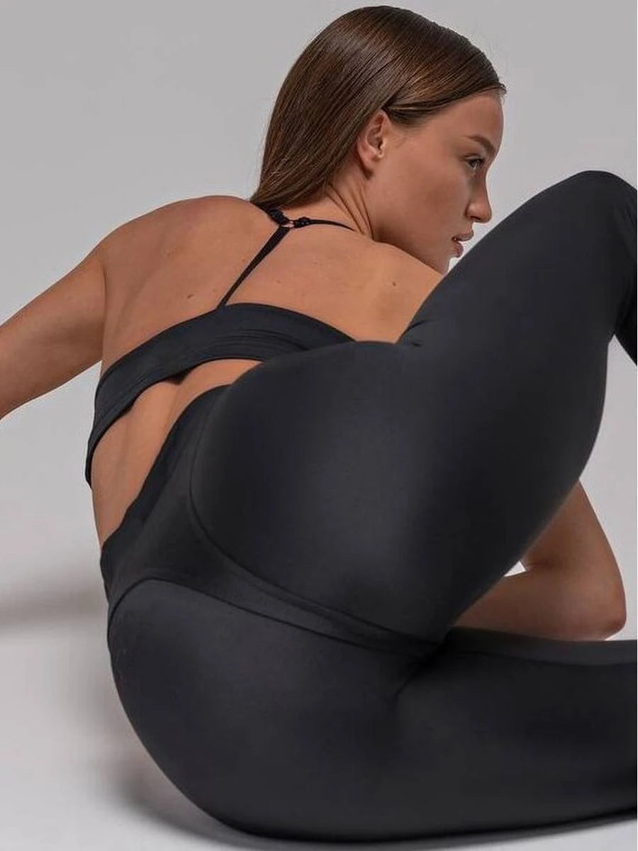 2024 Black Sexy High Waist Scrunch Butt Yoga Leggings Thick Workout Butt Lifting Plus Size Tights Yoga Pants For Women