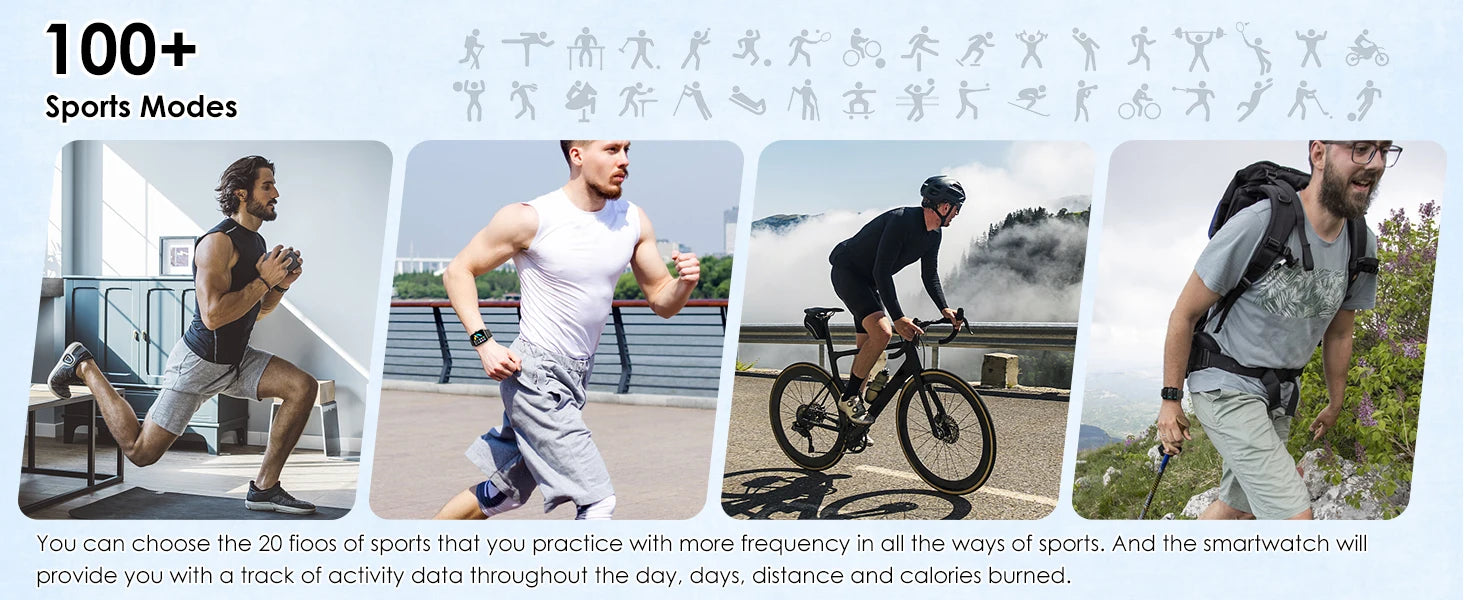 IOWODO Smart Watch for Women 1.85” Full Touch HD Smartwatch Bluetooth Calling Fitness Tracking Watch with Voice Assistant