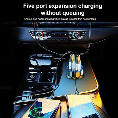 250W QC3.0 Car Charger Fast Charging for Families and Techies