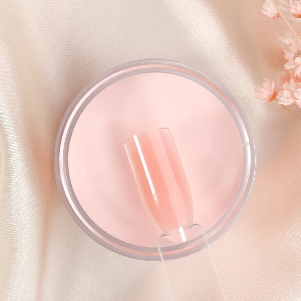 1 Box Nude Acrylic Powder Nail Decoration 28g(1Oz) Carving Crystal Powder Professional Design DIY Nail Extension Pigment Dust ##