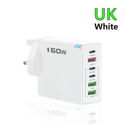 160W Fast Charging USB Type C Charger for All Devices