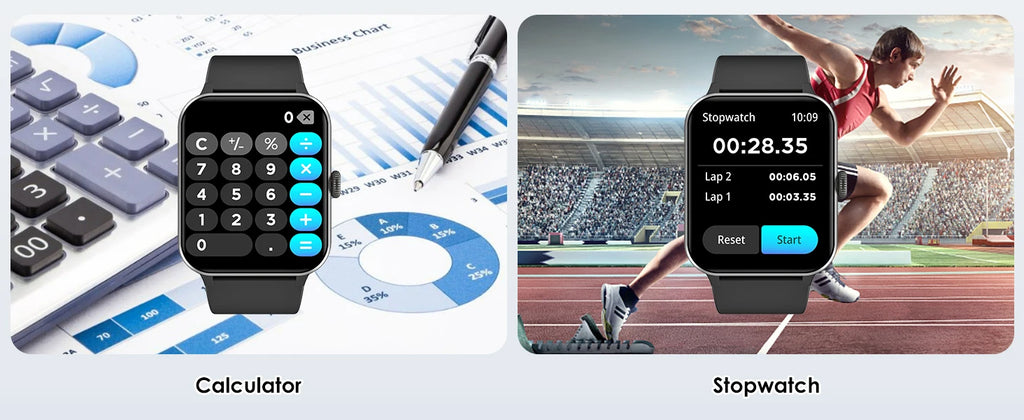 IOWODO Smart Watch for Women 1.85” Full Touch HD Smartwatch Bluetooth Calling Fitness Tracking Watch with Voice Assistant