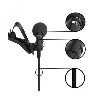 1PC 3M Professionals Car Audio Microphone 3.5mm Clip Jack Plug Mic Stereo Mini Wired External Microphone For Auto DVD Radio