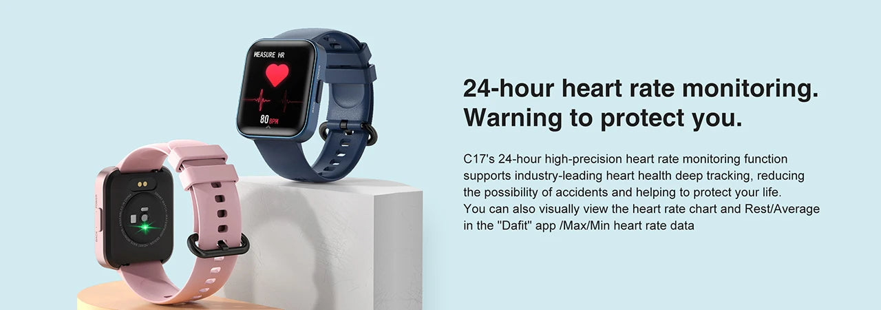 1.71 Inch Smart Watch For Men Women Multi Sports Modes Fitness Tracker 24H Heart Rate Monitoring IP68 Waterproof Smartwatch