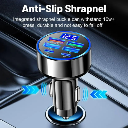 250W QC3.0 Car Charger Fast Charging for Families and Techies