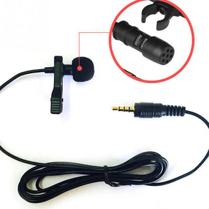1PC 3M Professionals Car Audio Microphone 3.5mm Clip Jack Plug Mic Stereo Mini Wired External Microphone For Auto DVD Radio