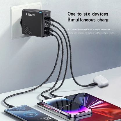 160W Fast Charging USB Type C Charger for All Devices