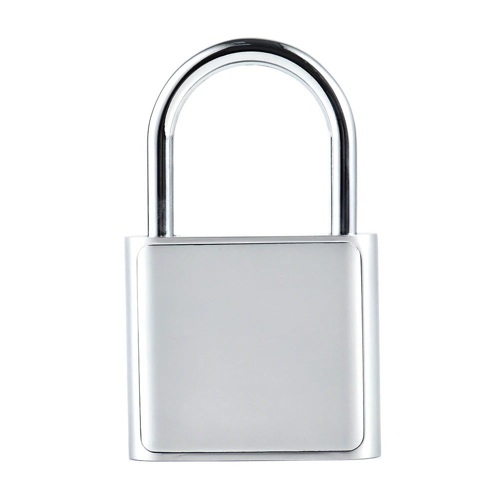 1/2PCS Smart Fingerprint Padlock USB Rechargeable Door Lock Biometric Thumbprint Door Padlocks Zinc Alloy Smart Life APP Unlock