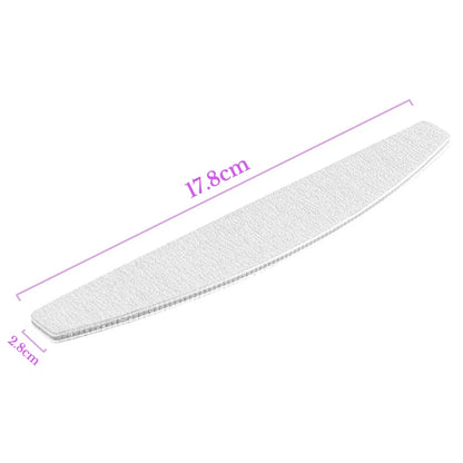 10x Nail Files Harbour Bridge 100/180 Grit Professional Manicure Pedicure