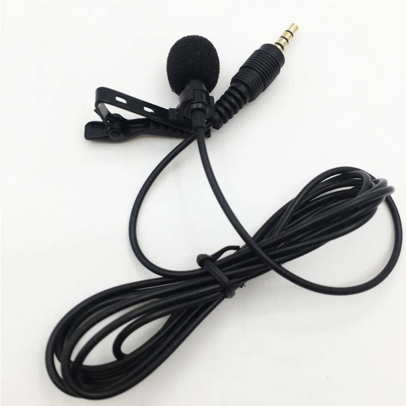 1PC 3M Professionals Car Audio Microphone 3.5mm Clip Jack Plug Mic Stereo Mini Wired External Microphone For Auto DVD Radio