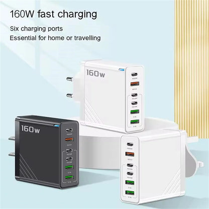 160W Fast Charging USB Type C Charger for All Devices
