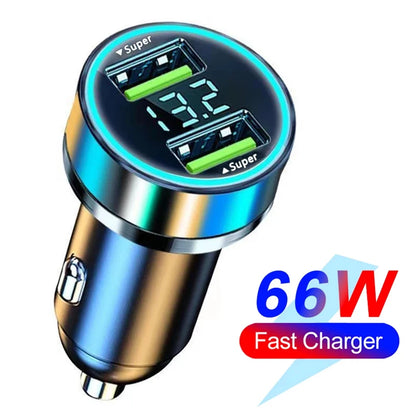 250W QC3.0 Car Charger Fast Charging for Families and Techies